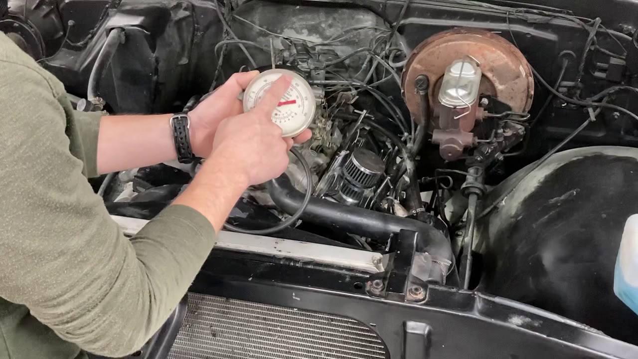 Distributor timing and carburetor adjustments made easy.