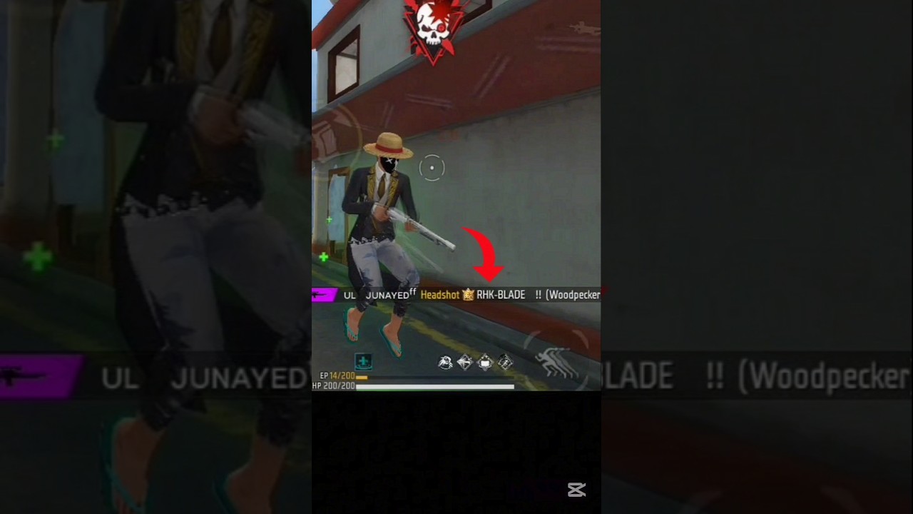 RHK BLADE vs JUNAYED FF 💀 #freefire #rhk @Blade_On_Top #freefirehighlights
