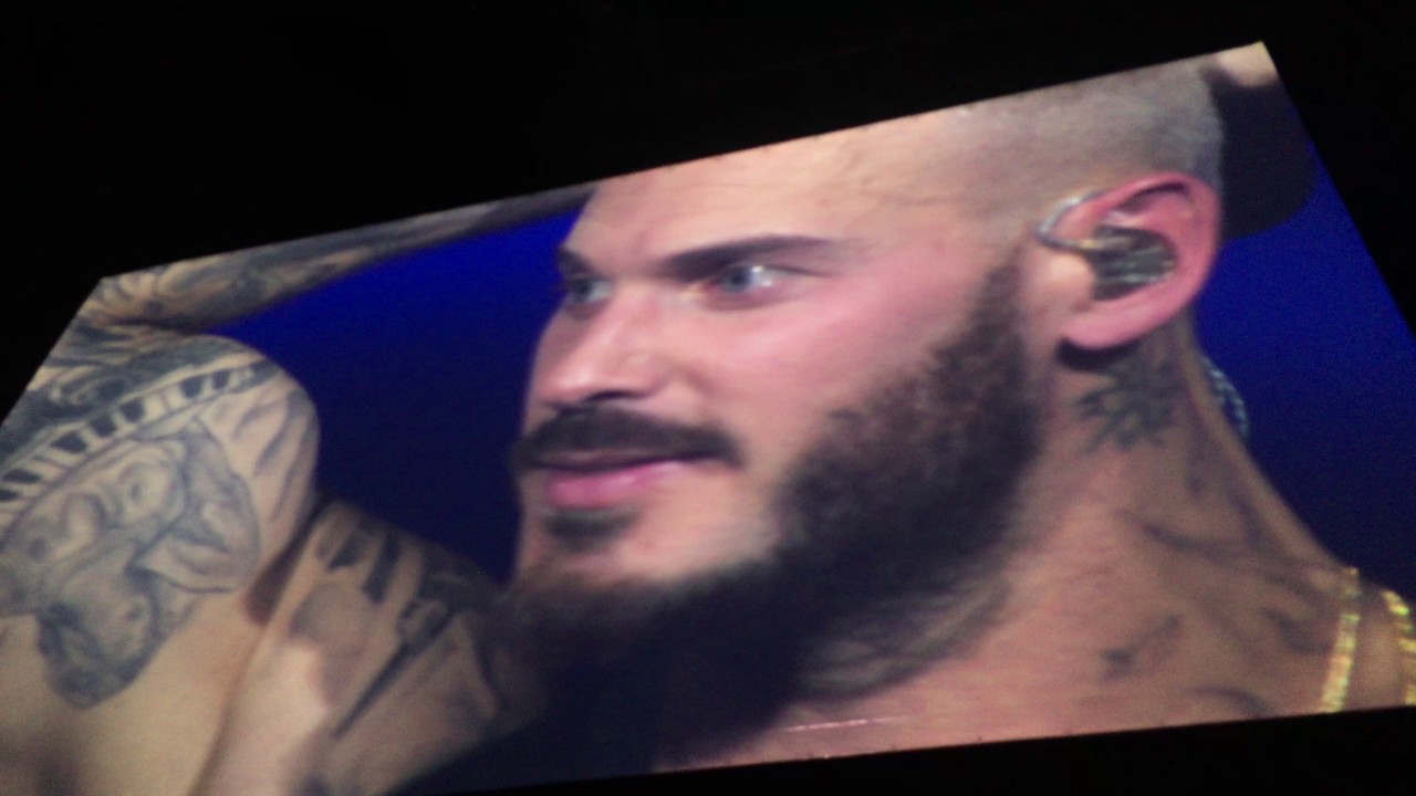 Matt Pokora - Discours + standing ovation. 21/03/2017 à Paris. (MY WAY TOUR)