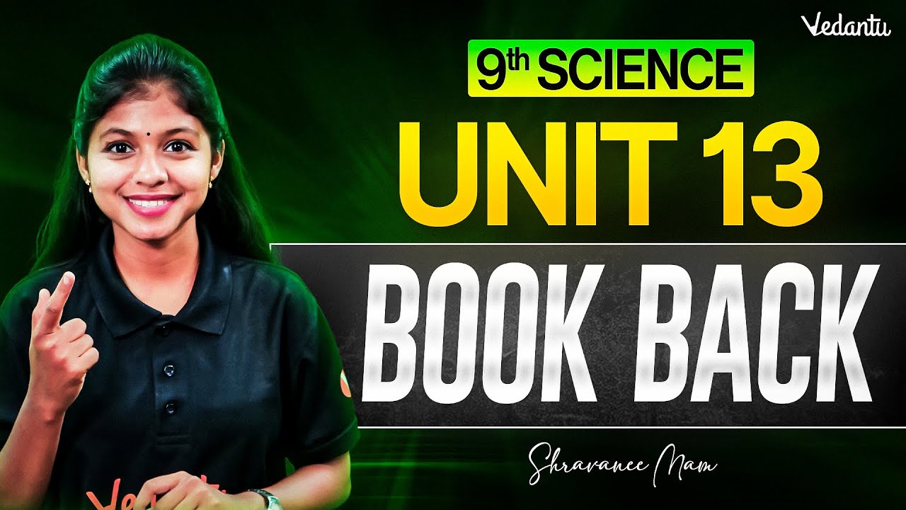 9th Science 🔬 | Unit 13 Book Back | State Board | Shravanee Ma'am