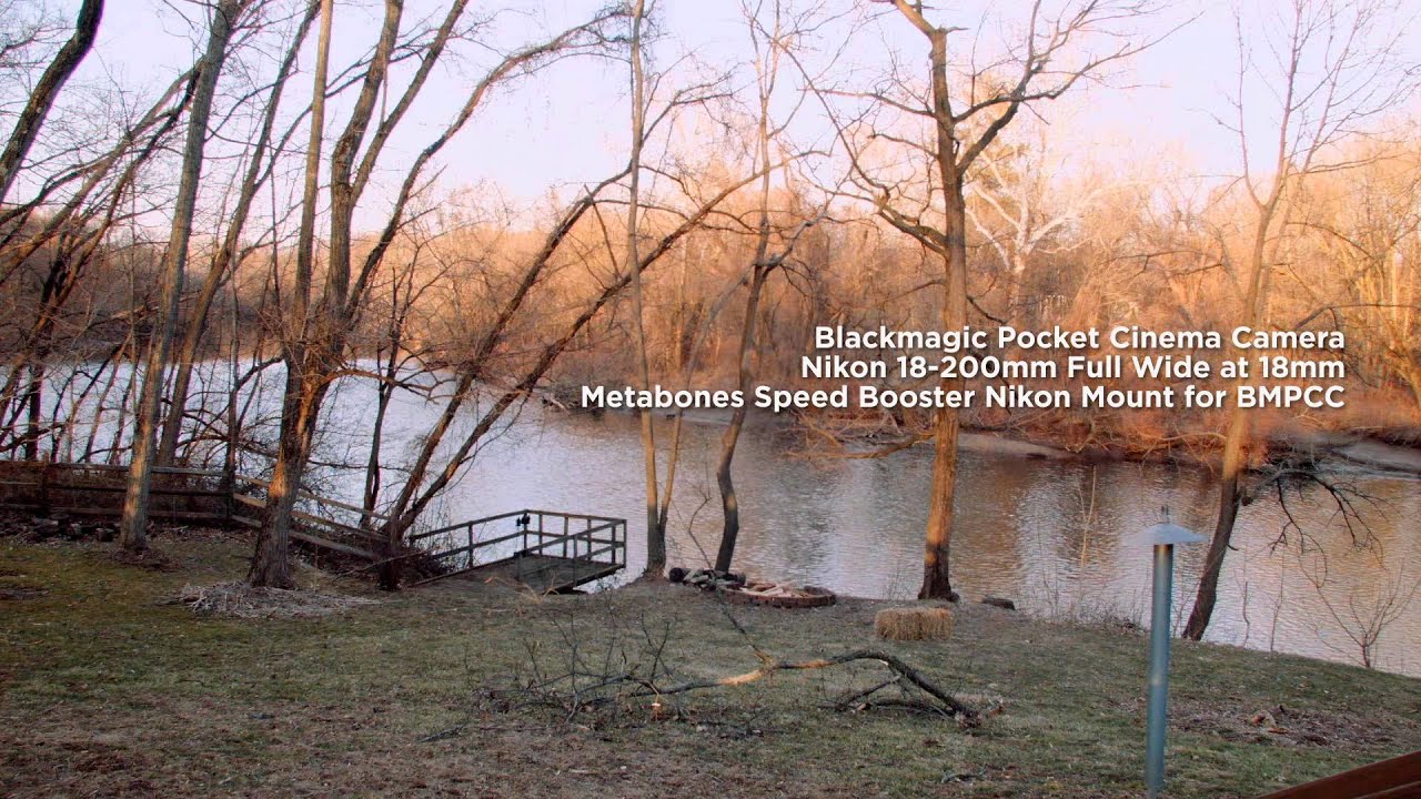 Blackmagic Pocket Cinema Camera Metabones Speed Booster Test