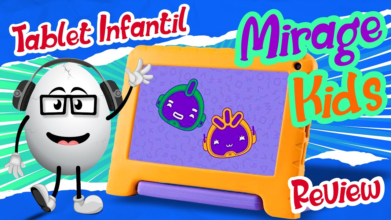 Tablet Infantil Mirage Kids 7 - Uma ótima opção de presente para crianças - Review - EP 003