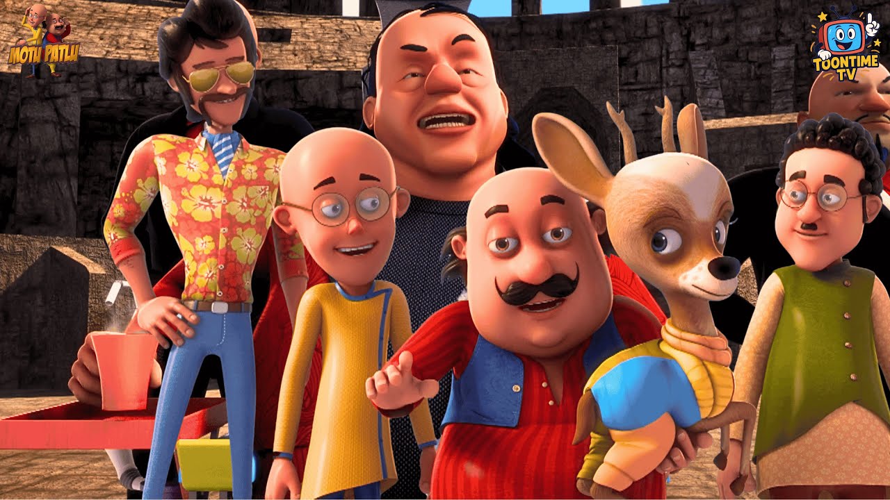 Barfile Toofan से बचायेंगे Motu Patlu Baby 🦌 Reindeer को! | Motu Patlu