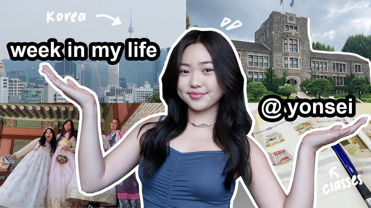 Неделя из моей жизни в Университете Ёнсе 🇰🇷🍃 | учёба за рубежом в Корее, занятия, новые друзья, э...