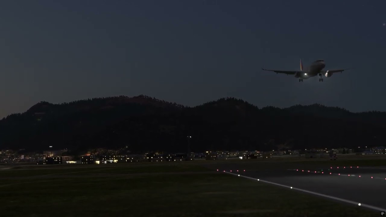 Chilling Circle-to-land at GIMHAE..
