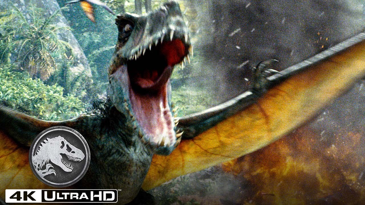Pteranodons conquistam Jurassic World em 4K HDR | Jurassic World