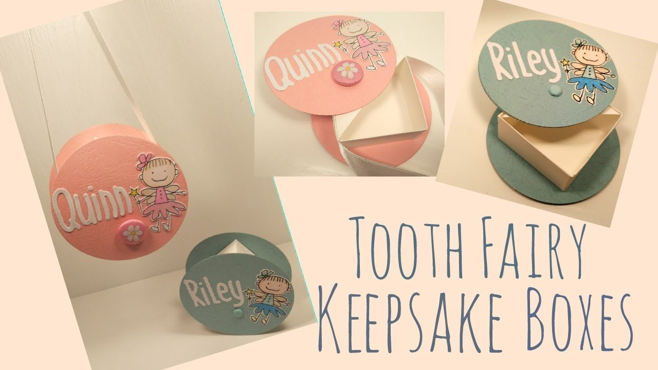 Swivel Lid Tooth Fairy Keepsake Box Video Tutorial