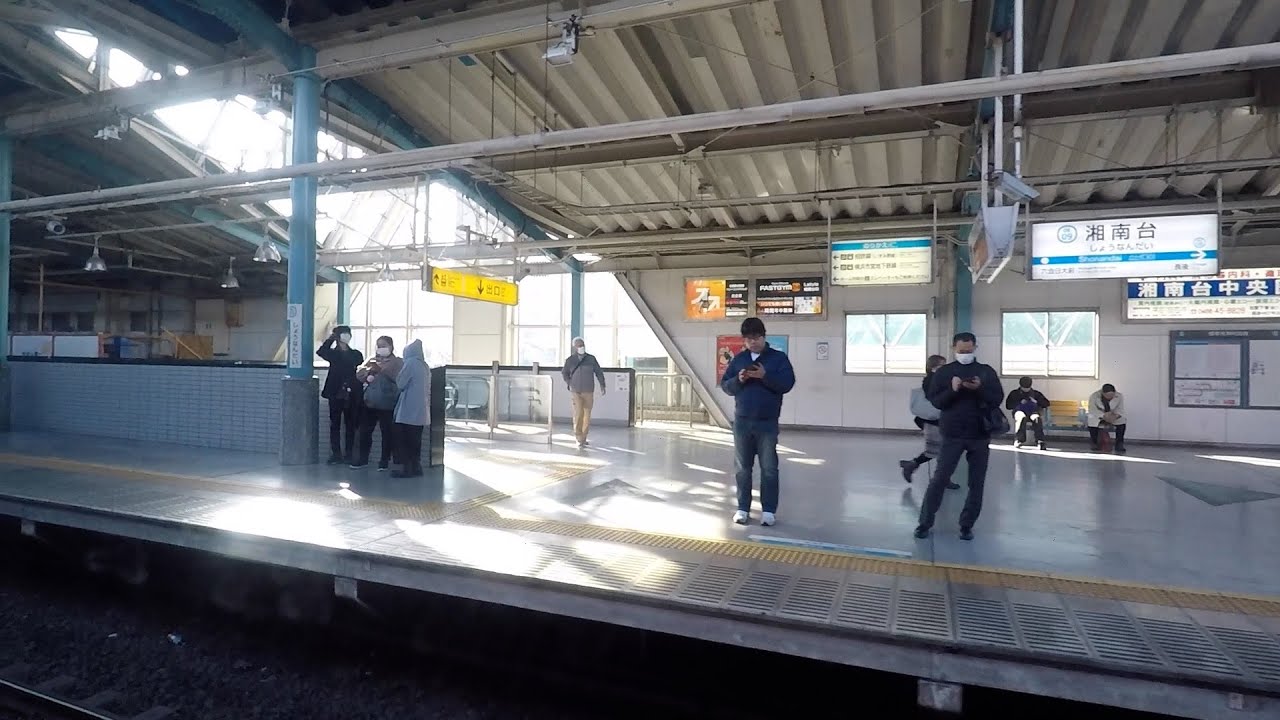小田急電鉄 江ノ島線・相模大野発 藤沢行き普通列車車窓(右側)　2026年12月11日