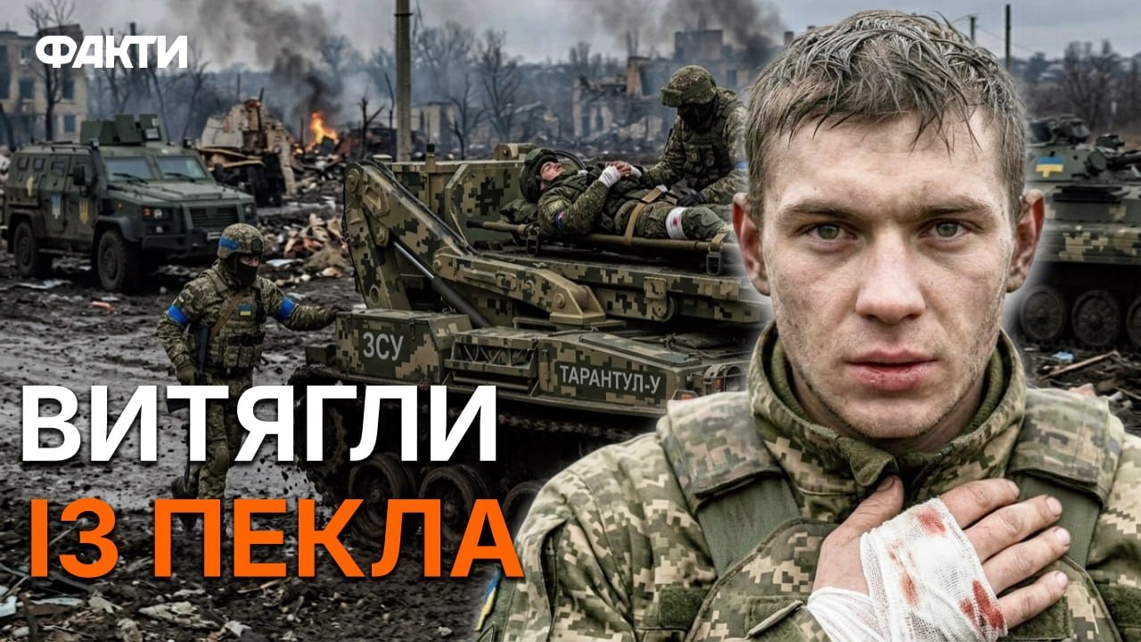 ⚡️ ЕВАКУАЦІЯ БЕЗ ЛЮДЕЙ! Робот ТАРАНТУЛ витягнув пораненого з-під шквального вогню!