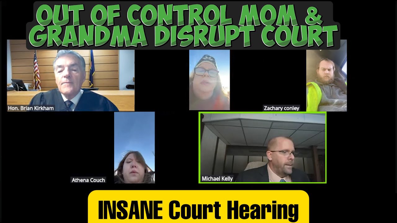 Out of Control Mom & Grandma Disrupt Court Hearing With Shocking Claims