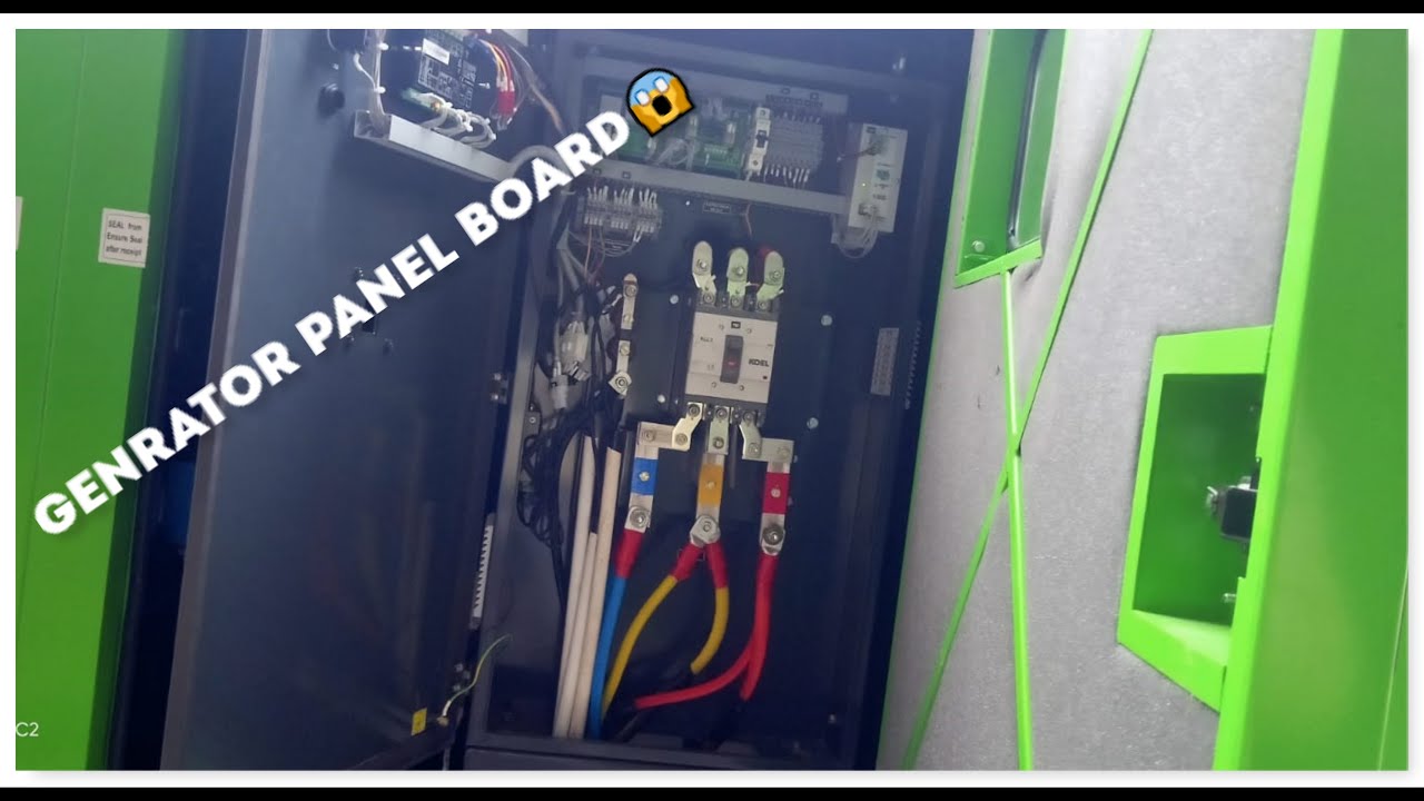 generator cable connection | जनरेटर से पैनल बोर्ड  केबल कनेक्शन कैसे करे  | Hindi | MVT skills