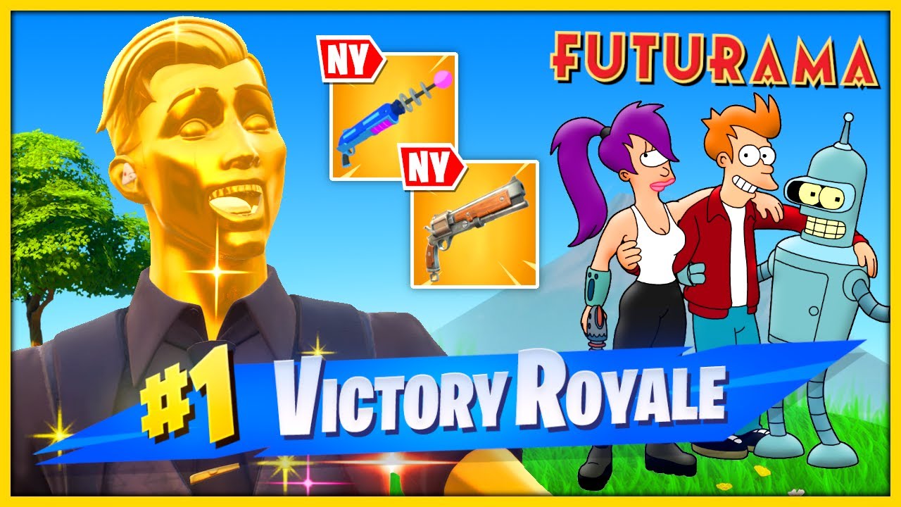 Kæmpe Opdatering i Fortnite! Ny Mythic Ray Gun! (Futurama) • Dansk