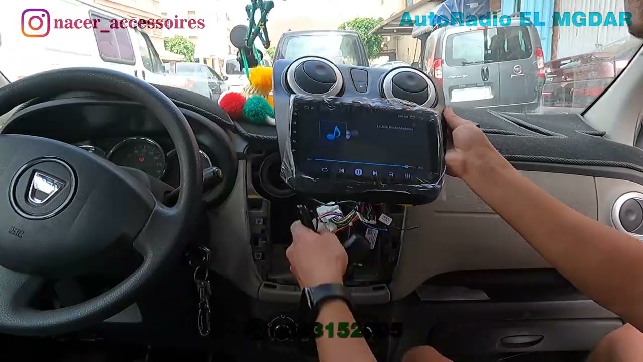 Installation autoradio pour dacia docker