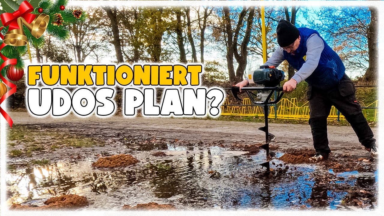 Jetzt kommt der Erdbohrer zum Einsatz - Udos großer Plan | Udo & Wilke