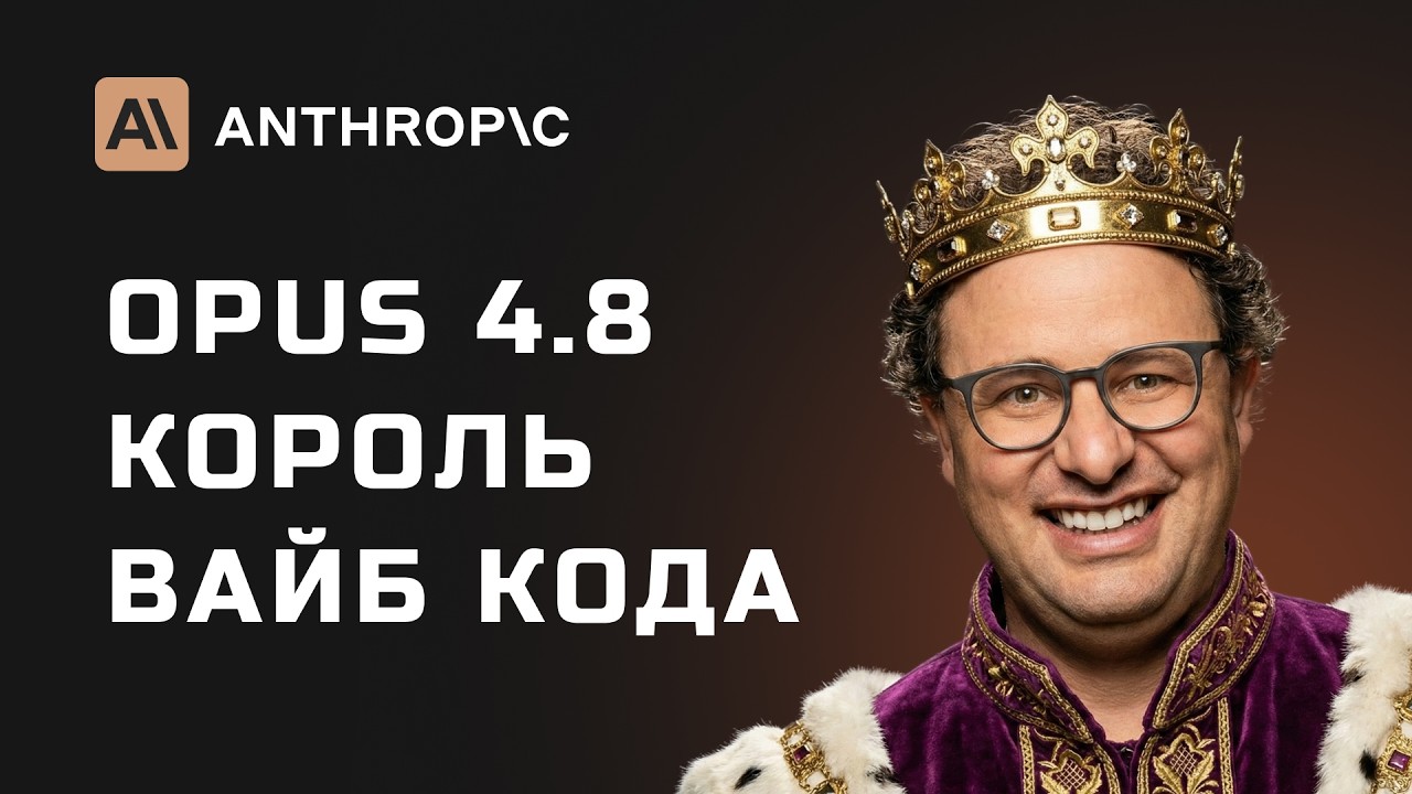 Claude Opus 4.8 &mdash; ГИГАНТ AI! Протестировал на 4 проектах