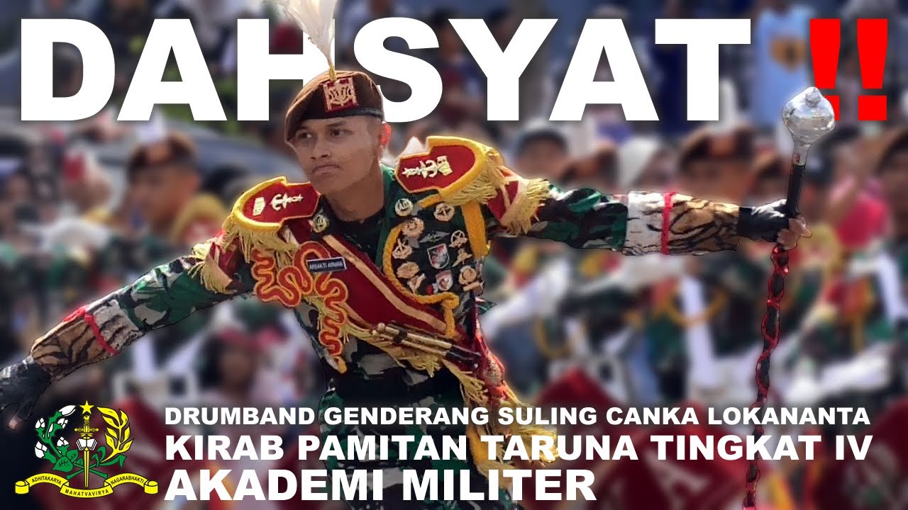 DRUMBAND GSCL AKMIL 🔥 KIRAB PAMITAN TARUNA TINGKAT IV 2023