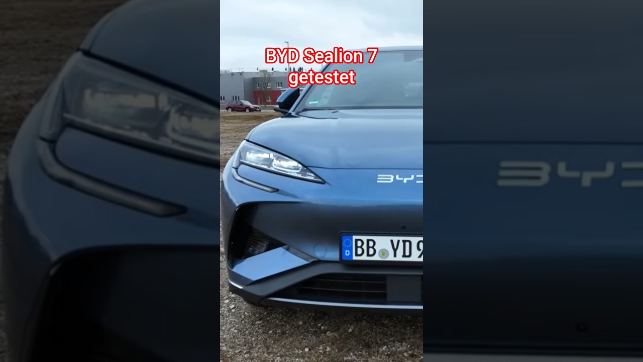 BYD Sealion 7 im 4-teiligen Autotest #byd #bydsealion7 #eautotest