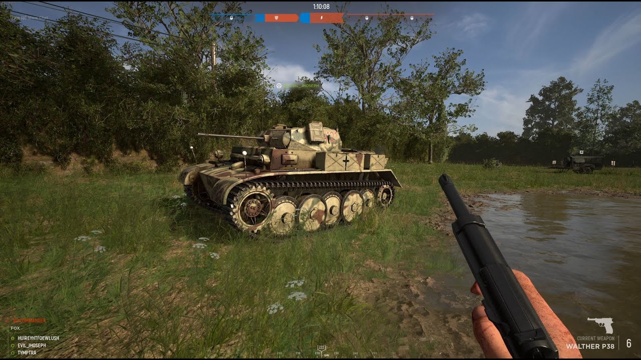 Playing recon/tanks today - Hell Let Loose