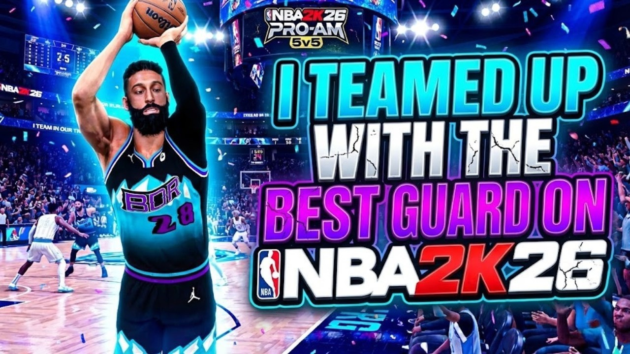 I TEAMED UP WITH GLIZZ IN A CRAZY WAGER! #1 PROAM TEAM IN THE WORLD I NBA 2K26 COMP PROAM