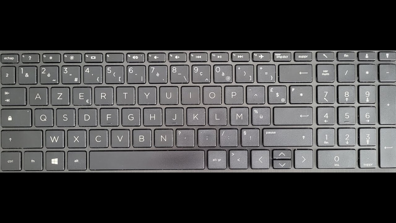 Fonctions de base d'un clavier d'ordinateur.