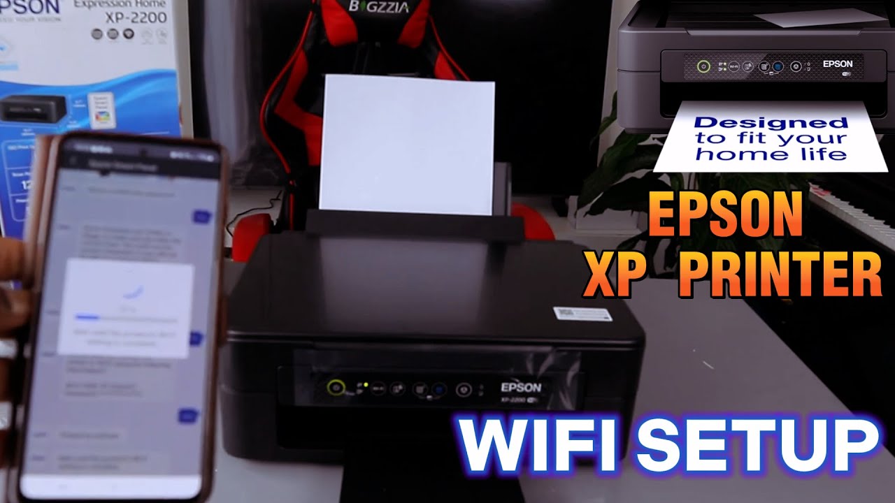 Обзор настройки WIFI для принтера Epson XP 2200