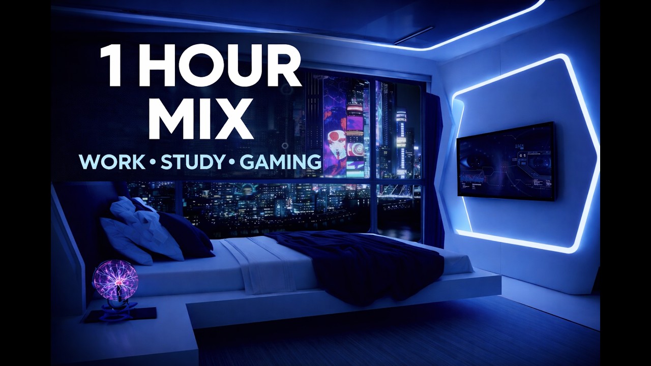 Deep Focus Session – 1 Hour Dark Ambient Electronic | Work, Coding & Gaming