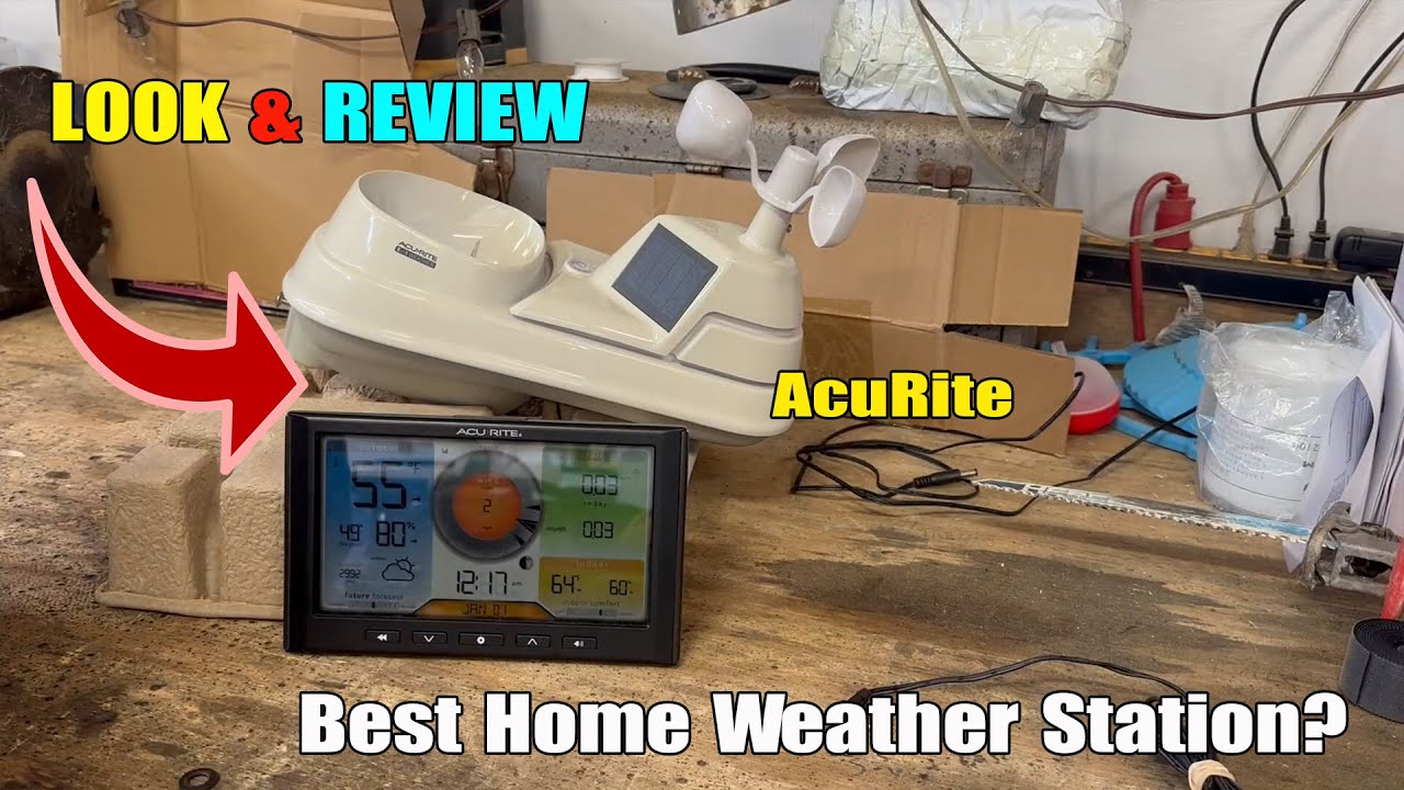 Обзор метеостанции AcuRite Iris 5-в-1 | Точный мониторинг погоды дома?