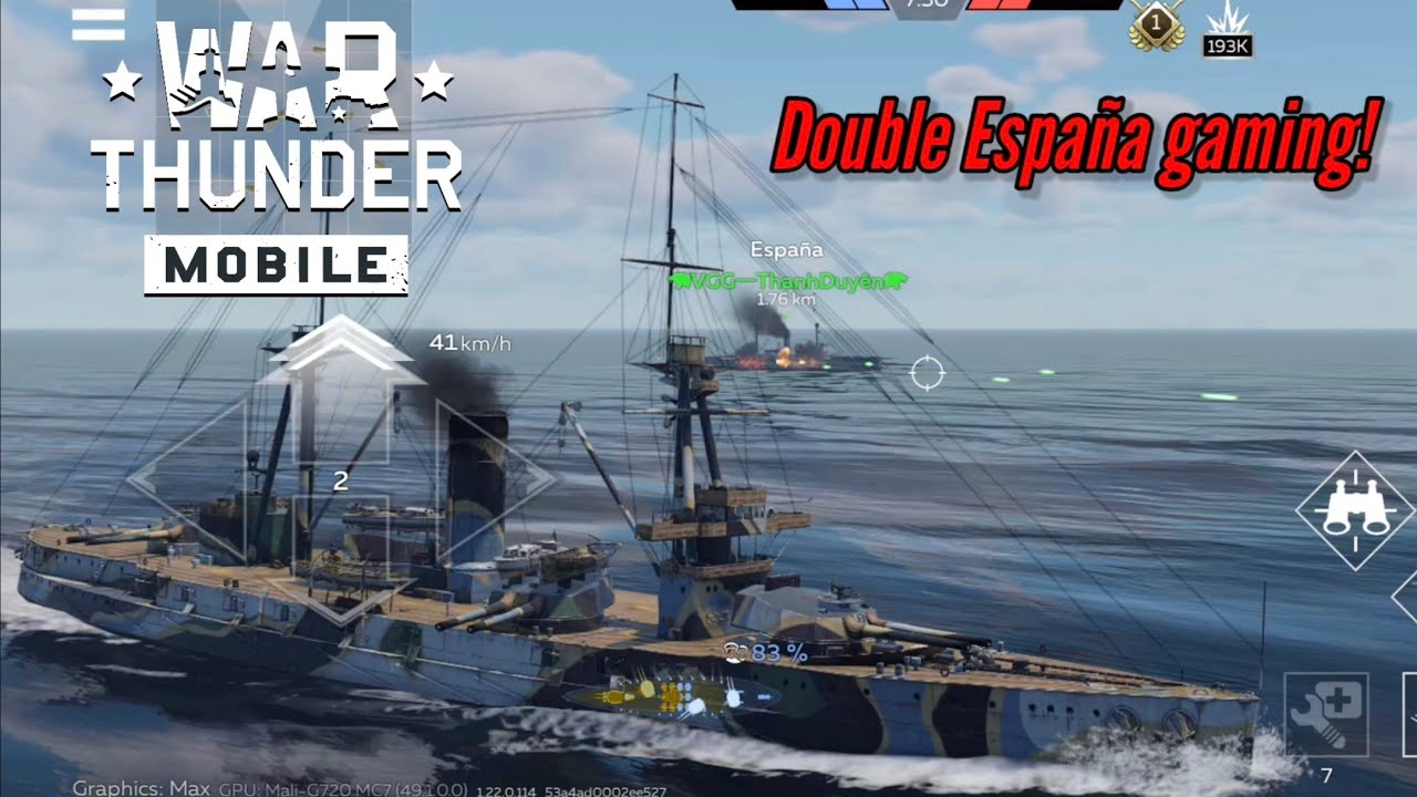 Nobody expects the Spanish Inquisition - Double España with VGG — ThanhDuyên - War Thunder Mobile