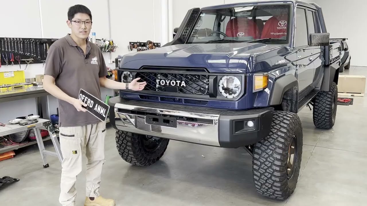 Offroad Animal Landcruiser 79 Series  2024 Facelift Front Bar Fitting Video