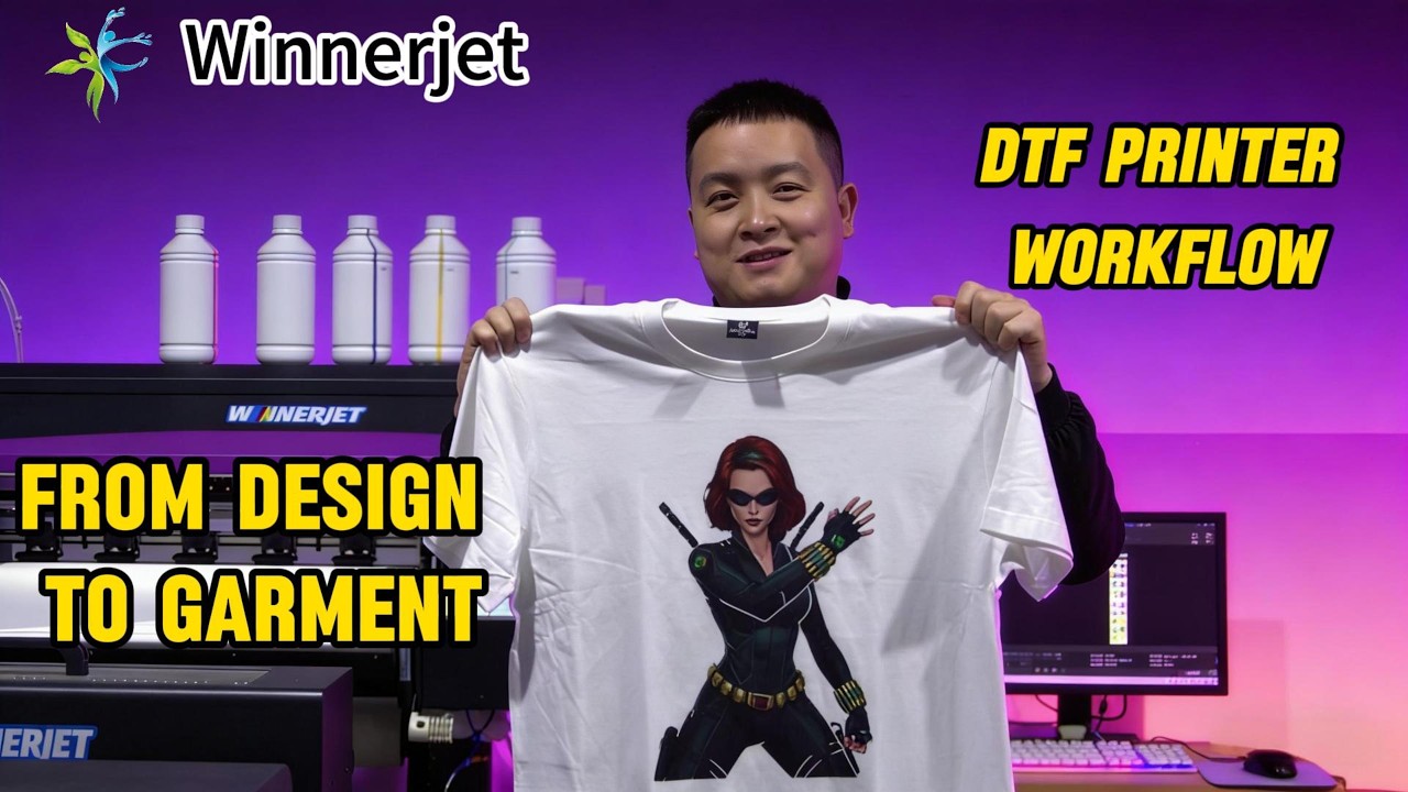 Complete 2026 DTF Printing Workflow: From Artwork Design to Heat Transfer & Finished Apparel B2B