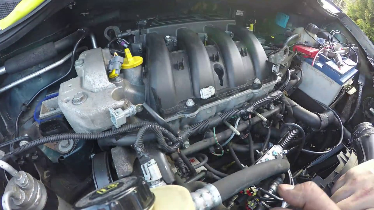 Uszczelnienie kolektora dolotowego Renault Scenic IphII 1.6 16v  K4M 708 2001r. Intake sealing.