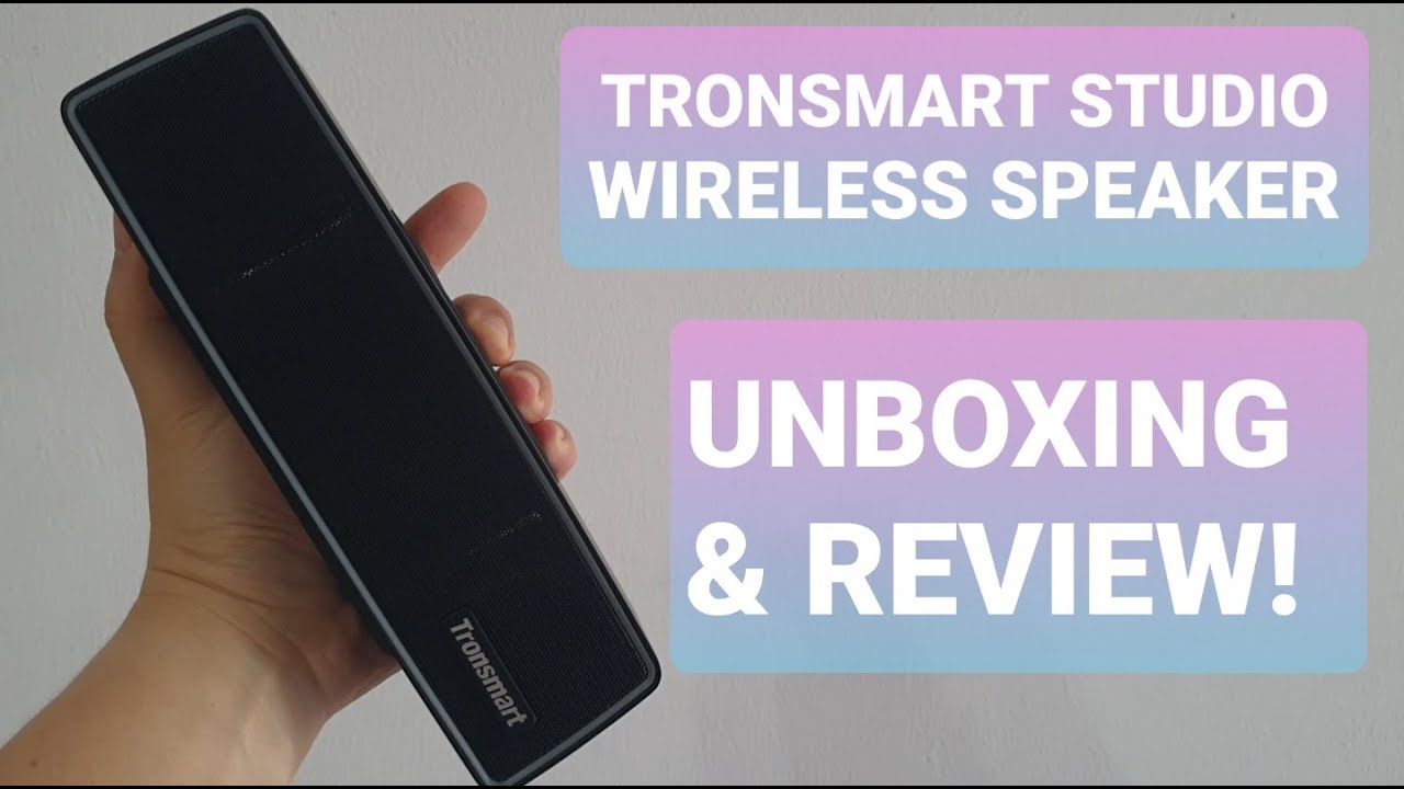 Tronsmart Studio Wireless Speaker - Unboxing And Review! Premium Built With Powerful Bass!