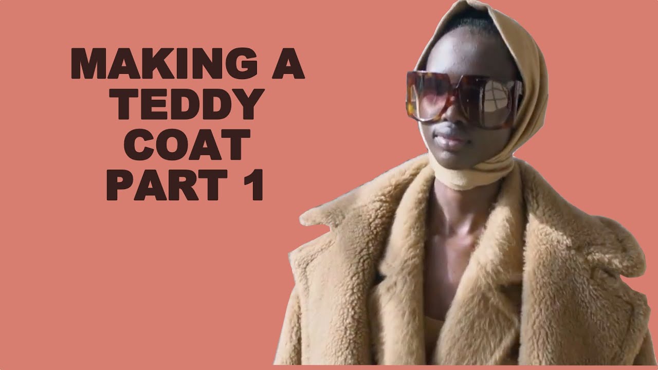 Making a teddy coat - Part 1