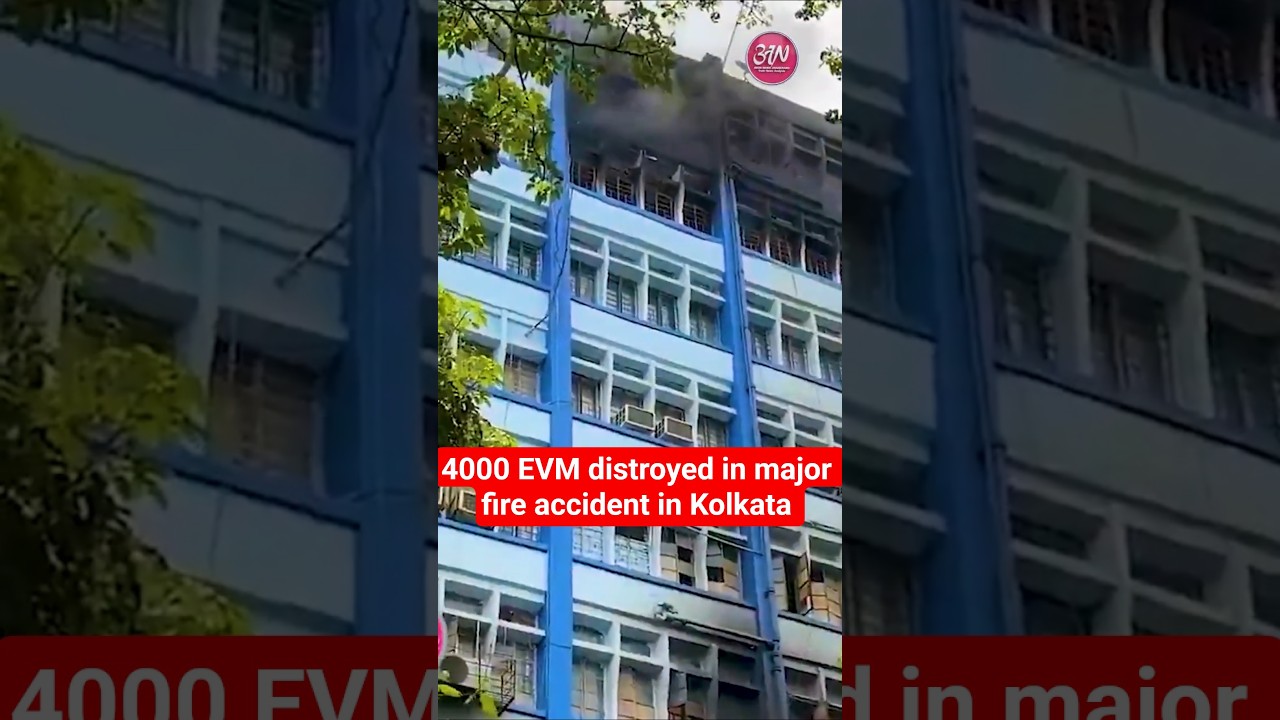 4,000 EVMs destroyed in a massive Kolkata fire. Accident or conspiracy? The investigation continues.