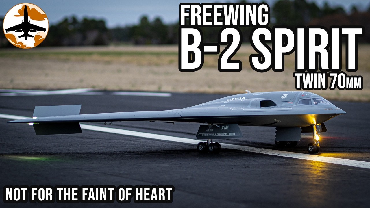 Weird, But Lots of Fun - Freewing B-2 Spirit Twin 70mm Review