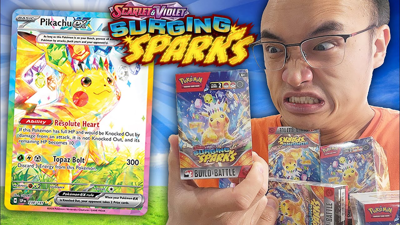 MA DERNIÈRE OUVERTURE DE ''SURGING SPARKS'' AFIN DE TROUVER CE PIKACHU...