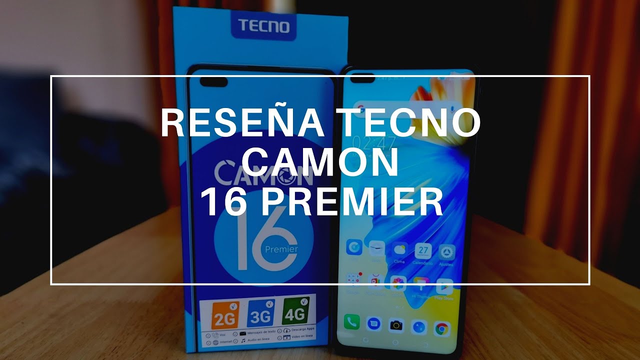 TECNO CAMON 16 PREMIER | RESEÑA EN ESPAÑOL Completa