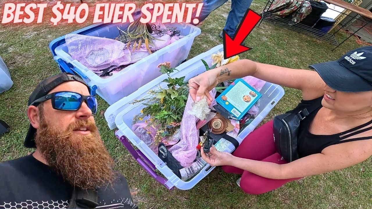 This back road yard sale pays off HUGE!