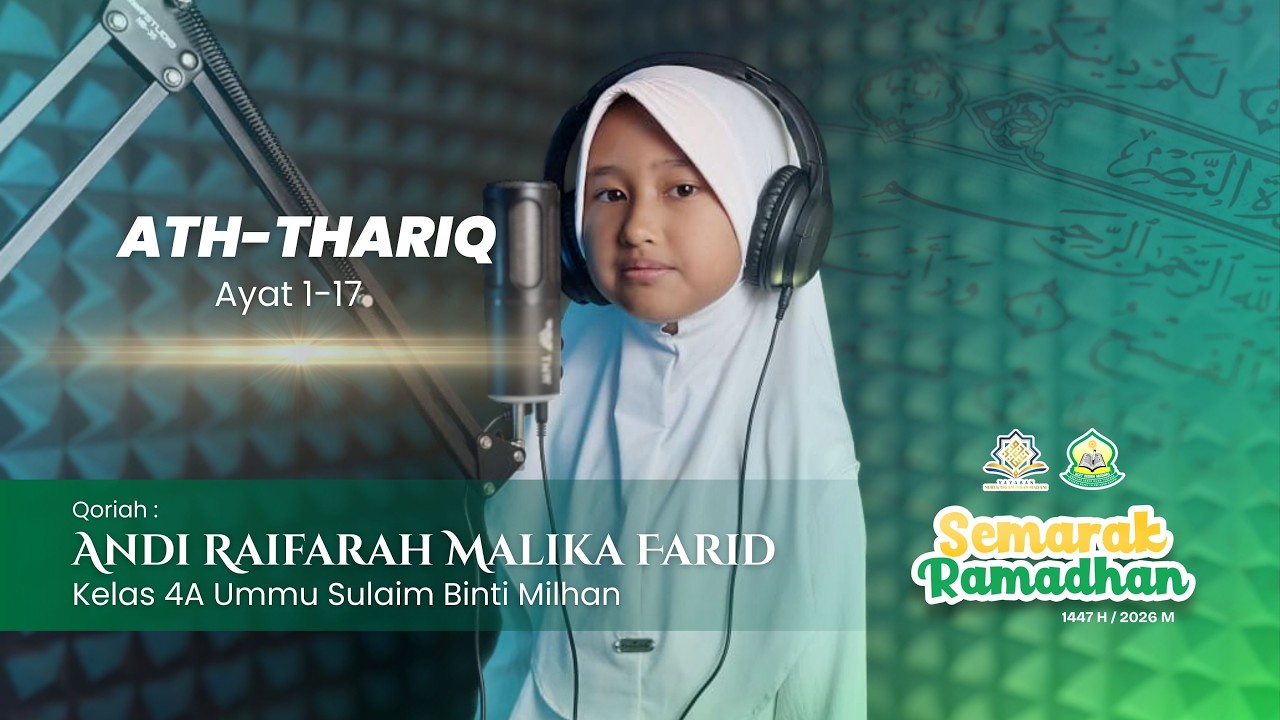 Surah Ath-Thariq | Andi Raifarah Malika Farid | Murottal Juz 30