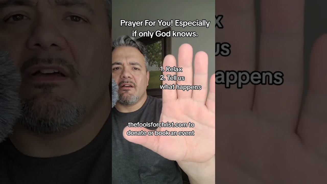Prayer for Things Only God Knows
