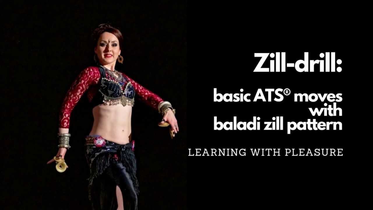 Zill-drill: Basic ATS®-moves with Baladi Zill Pattern