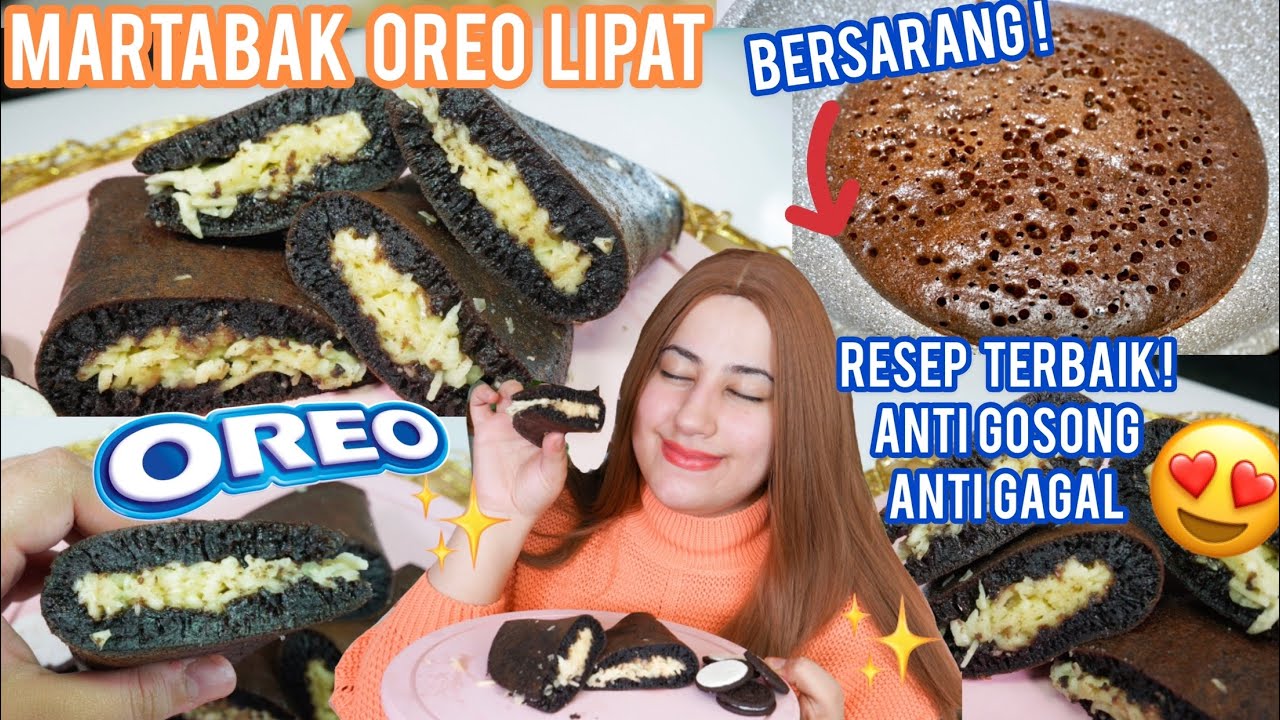 COOKING WITH TASYI : EP 48 - RESEP MARTABAK TEFLON OREO LIPAT ! ANTI GOSONG, ANTI GAGAL , EKONOMIS !