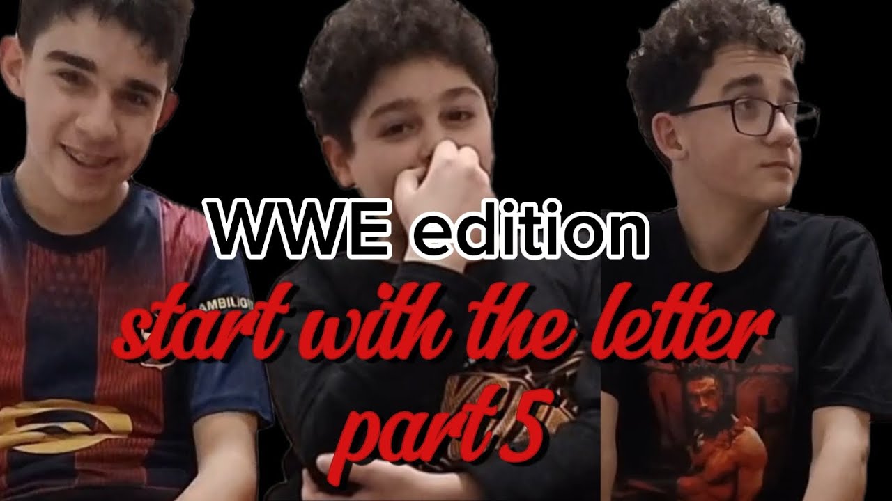 The amazing challenge ... start with the letter ... part 5 🔥 سلسلة ... يبدأ بحرف ... الجزء الخامس 