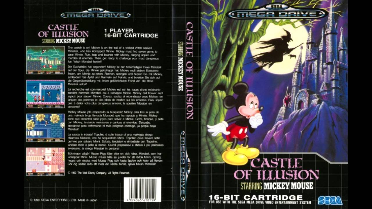 Castle of Illusion, Starring Mickey Mouse  - stage 3-1 (12 minutes extended)
