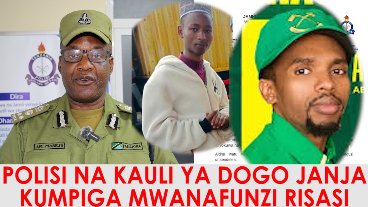 POLISI NA KAULI YA DOGO JANJA KUMPIGA MWANAFUNZI RISASI YA MGUUNI ARUSHA WANANCHI WAFUNGUKA