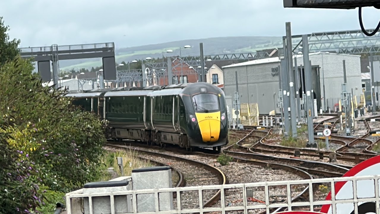 Great Western Railway and Transport For Wales Trains at Swansea on August 12th 2023