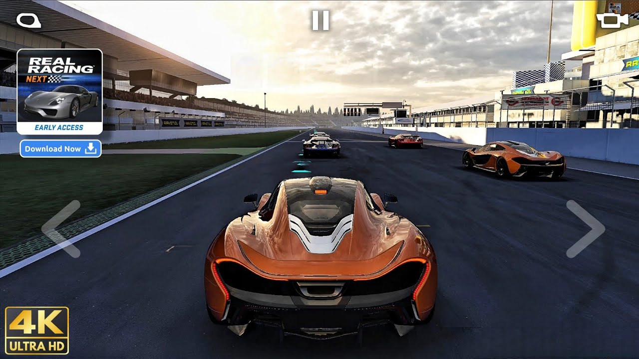 Real Racing Next/Real Racing 4 Mclaren P1 Gameplay Ultra Graphics 🔥With Download 