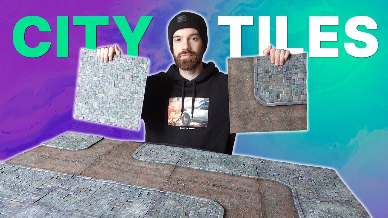 🏙️ Самые простые МОДУЛЬНЫЕ ГОРОДСКИЕ ПЛИТКИ для D&D