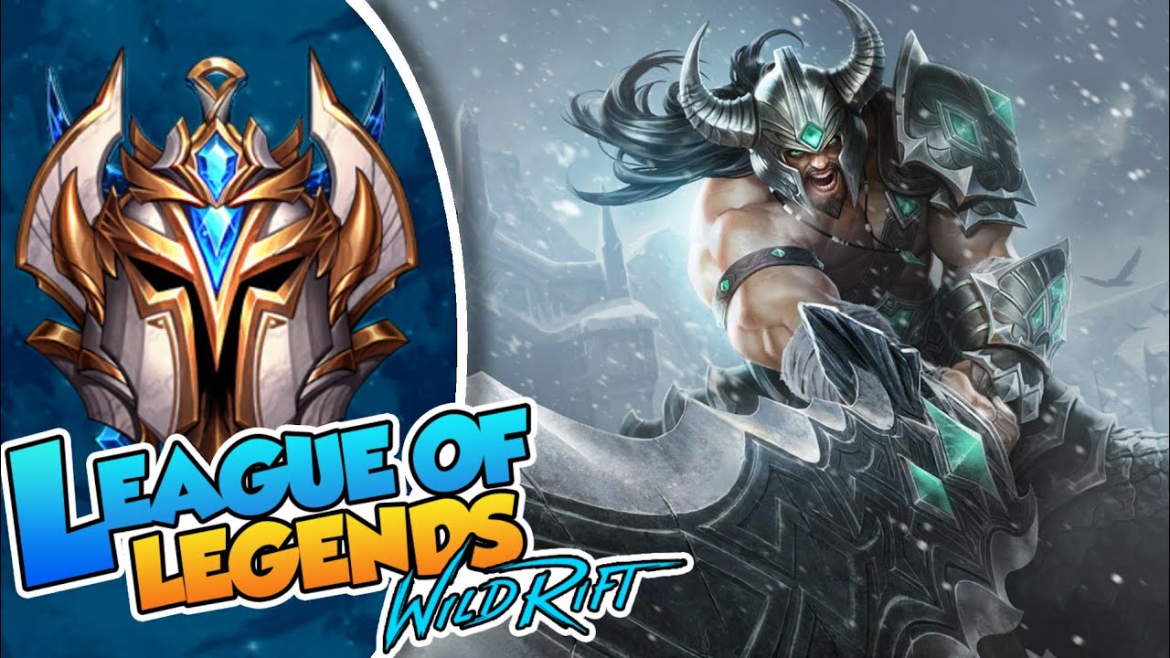 WILD RIFT - S12 - TRYNDAMERE  JUNGLA - CONTRAJUNGLA UNA TACTICA ASQUEROSA