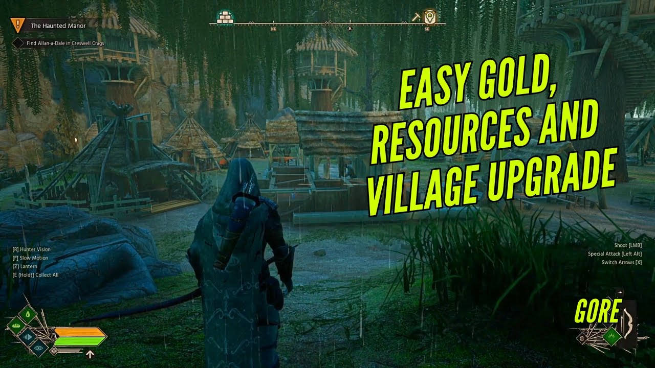 Easy Gold, Resources and Village Upgrade | Robin Hood Sherwood Builders